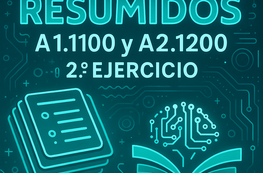 TEMARIO RESUMIDO CUERPOS A2.1100 Y A2.1200 CONVOCATORIA OEP 2022-2023