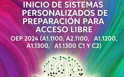 1 DE OCTUBRE DE 2025. INICIO DE SISTEMAS PERSONALIZADOS DE PREPARACIÓN PARA  ACCESO LIBRE  OEP 2024 (A1.1100,  A2.1100,   A1.1200, A2.1200, A1.1300 C1 Y C2)