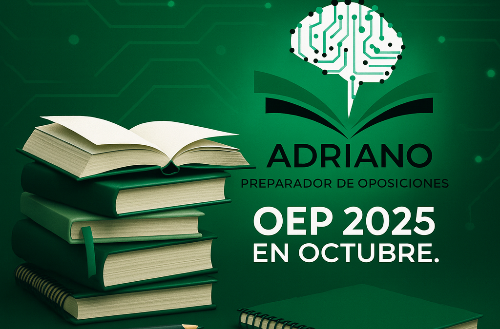 EMPEZAMOS CON LA PREPARACIÓN DE PROMOCIÓN INTERNA, OEP 2025 EN OCTUBRE. ¡ANIMÁTE!