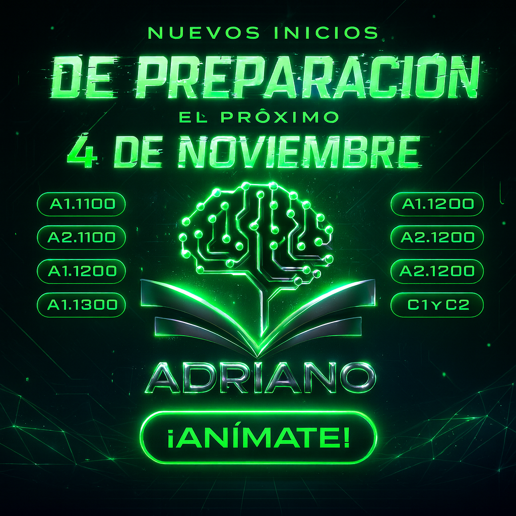 Cursos de Preparación_ Noviembre 4