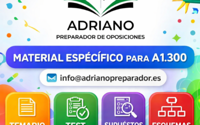 MATERIAL ESPECÍFICO PARA EL CUERPO A1.1300 (RÉGIMEN JURÍDICO DE LA JUNTA DE ANDALUCÍA)