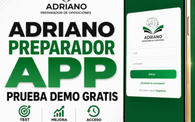 ADRIANO PREPARADOR APP: NUEVA OFERTA Y NUEVAS FUNCIONALIDADES. ¡PRUEBA DEMO GRATUITA!