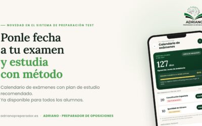 ADRIANOPREPARADORAPP.COM YA PODÉIS PONER LA FECHA DE VUESTRO EXAMEN