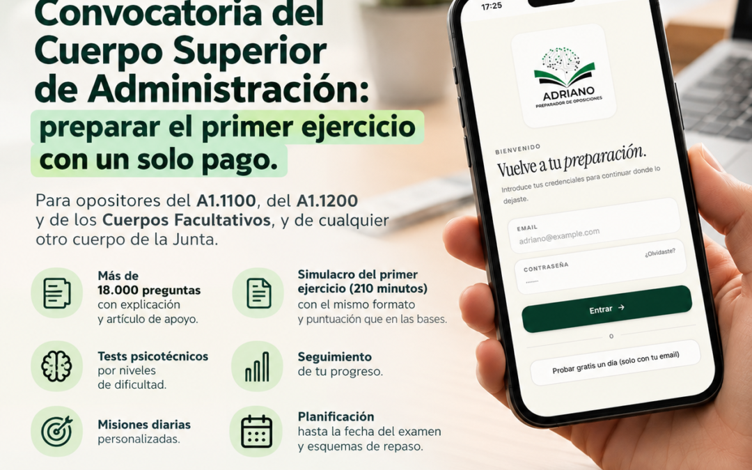 ADRIANOPREPARADORAPP.COM PREPARACIÓN DEL 1º EJERCICIO A1